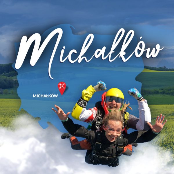 Voucher na skok tandemowy z filmowaniem - Michałków