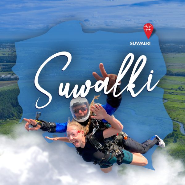 Voucher na skok tandemowy z filmowaniem - Suwałki